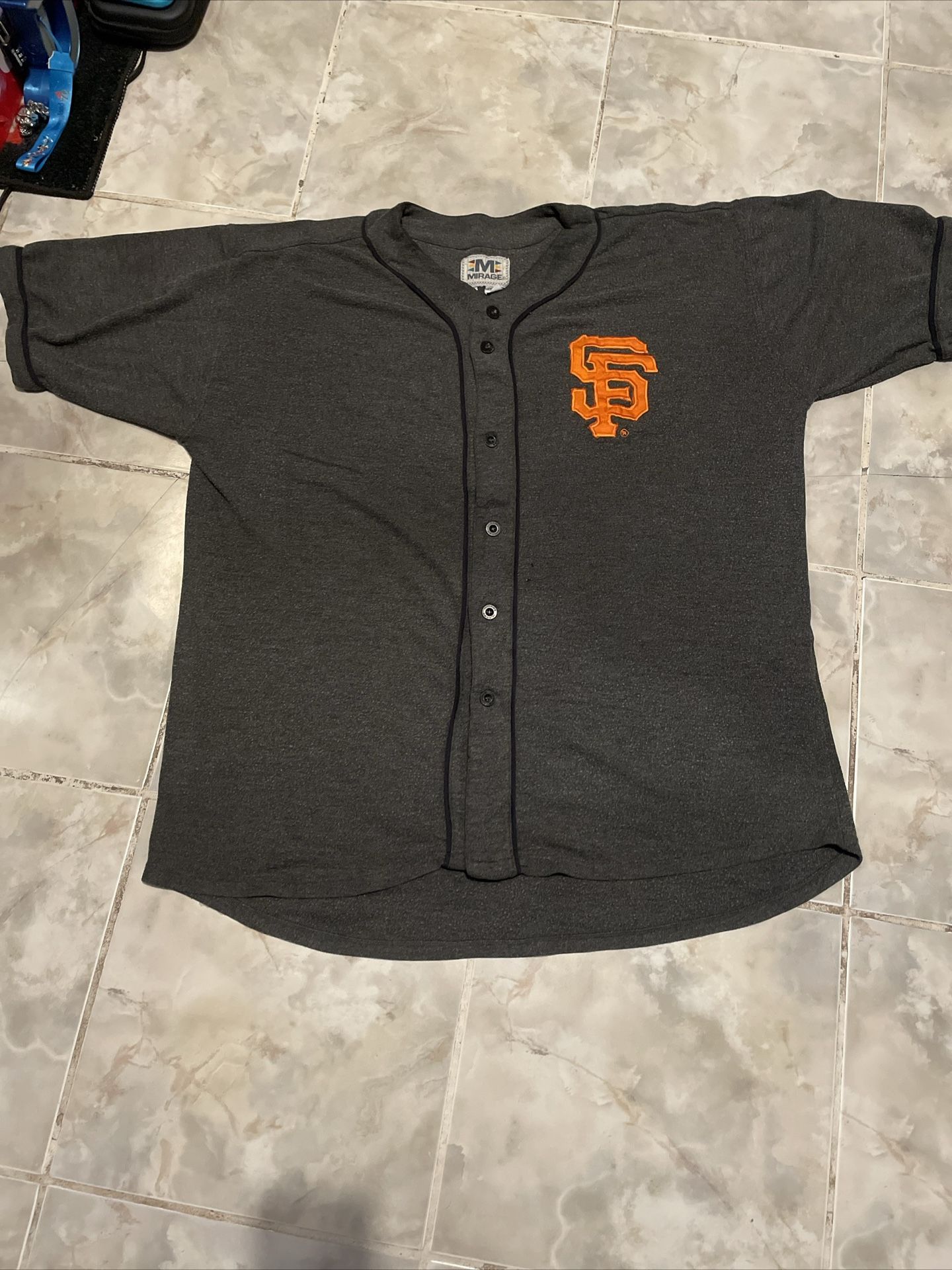 MIRAGE 90's San Francisco Giants リバーシブル VTG 90s Mirage San Francisco Giants Jersey Authentic Jersey XXL