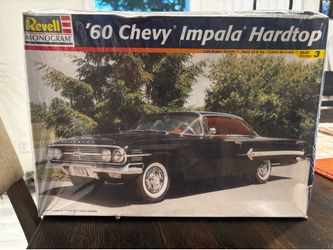 Revell 1960 Chevy Impala model kit. Vintage