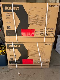 New Kobalt 6 Drawer Tool Chest