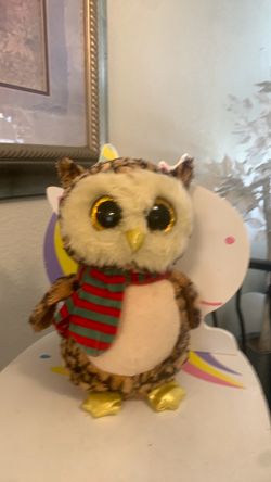 T Y Beanie Babies BOO The Owl
