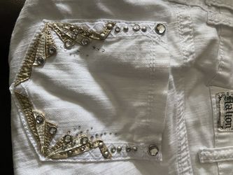 Bling Pocket Capris Size 10