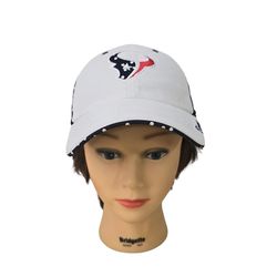 Houston Texans NFL '47 Brand Adjustable Strapback Women’s Cap Hat Polka Dot