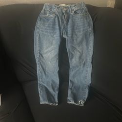 Boys Levi’s Jeans514  Size 12 Reg Denim Blue A Bit Distressed By Maker . (B-1)