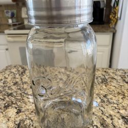 Large Mason Ball Jar/Canister