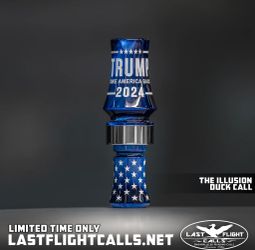 Last Flight Duck Call “Illusion” MAGA 2024 Limited Edition