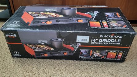 Blackstone 14" Griddle Camp Griddle with Side Burner