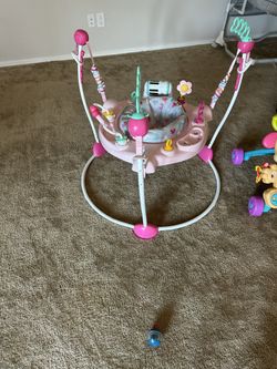 Minnie Mouse Activity Jumper Pink