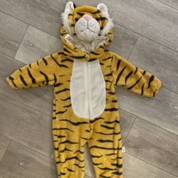 🐯 Tiger Costume Onesie for Kids