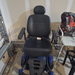 Electric Wheelchair With Travel Rack 