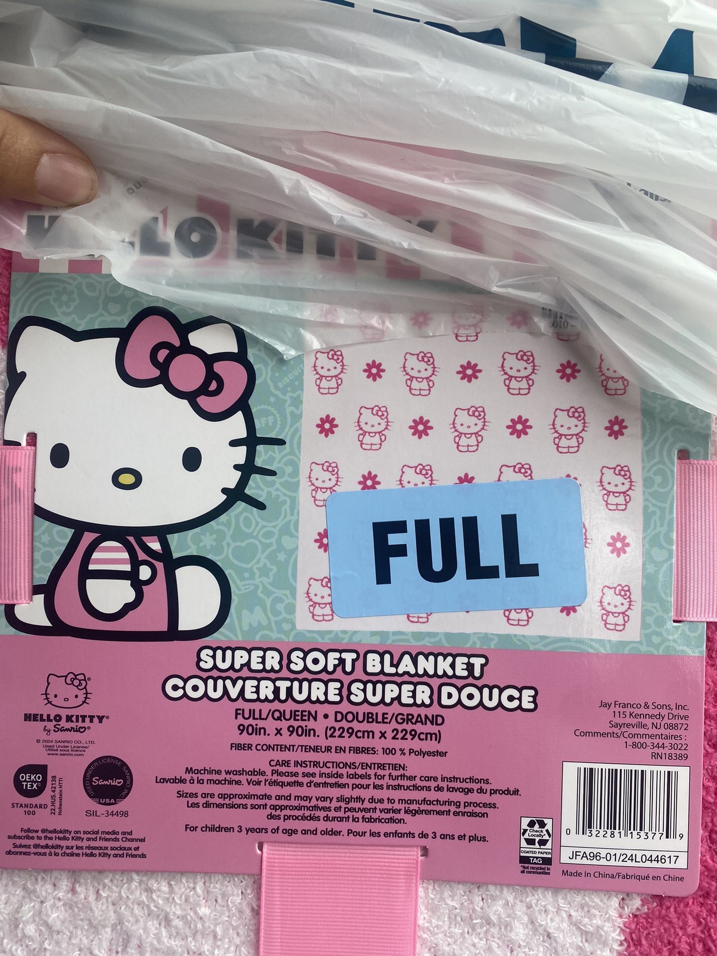 Full Hello Kitty Blanket