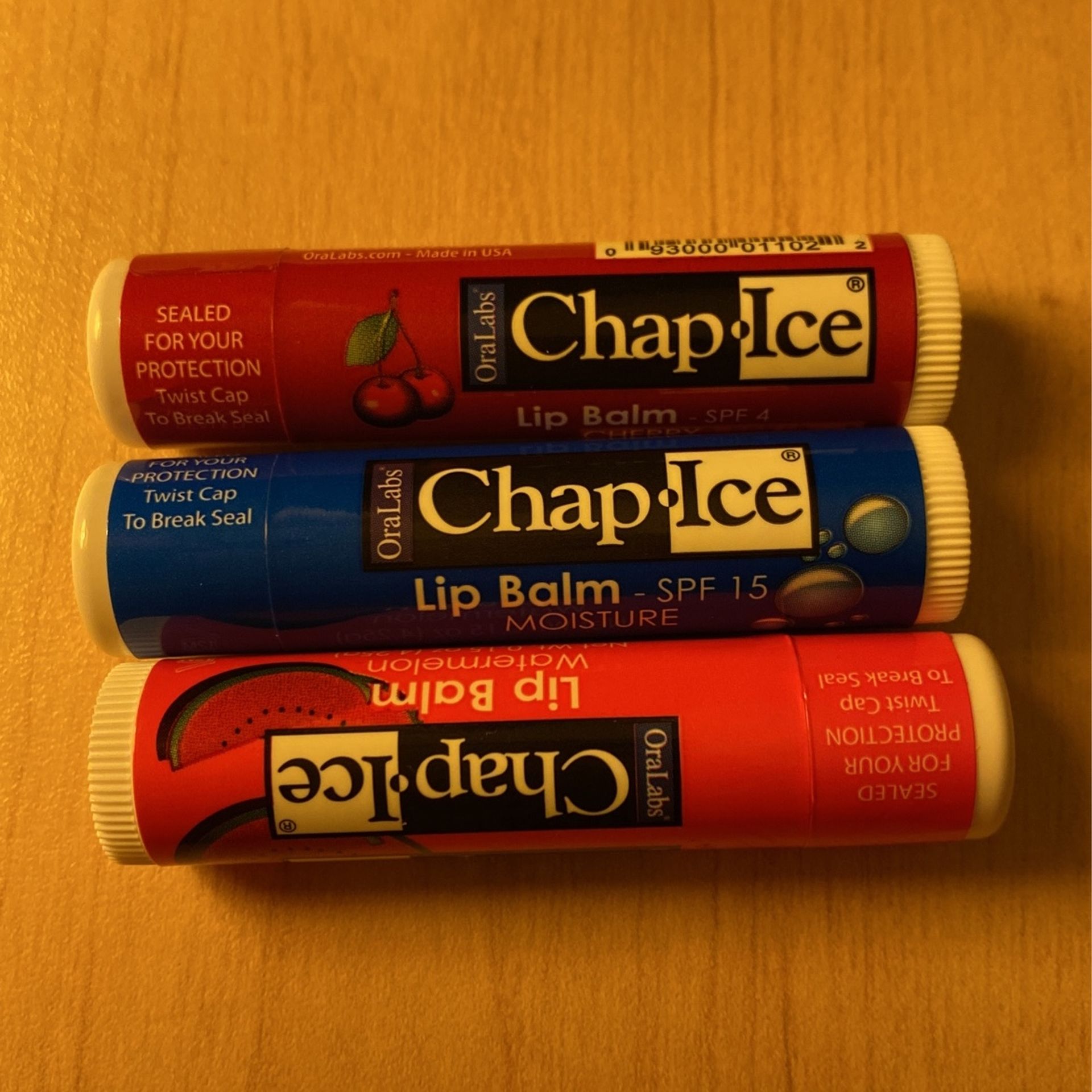 Chapstick - Variety pack - 3 Ct