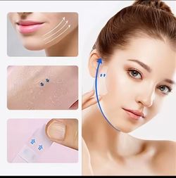 Cintas Adhesivas en Forma de V Arrugas y Flacidez Facial, Levantar el Rostro,