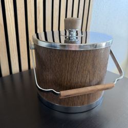 Mid Century Modern Ice Bucket