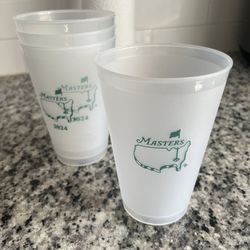 2024 Masters Golf Tournament Plastic Cup
