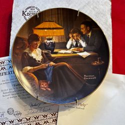 Norman Rockwell Collector Plates