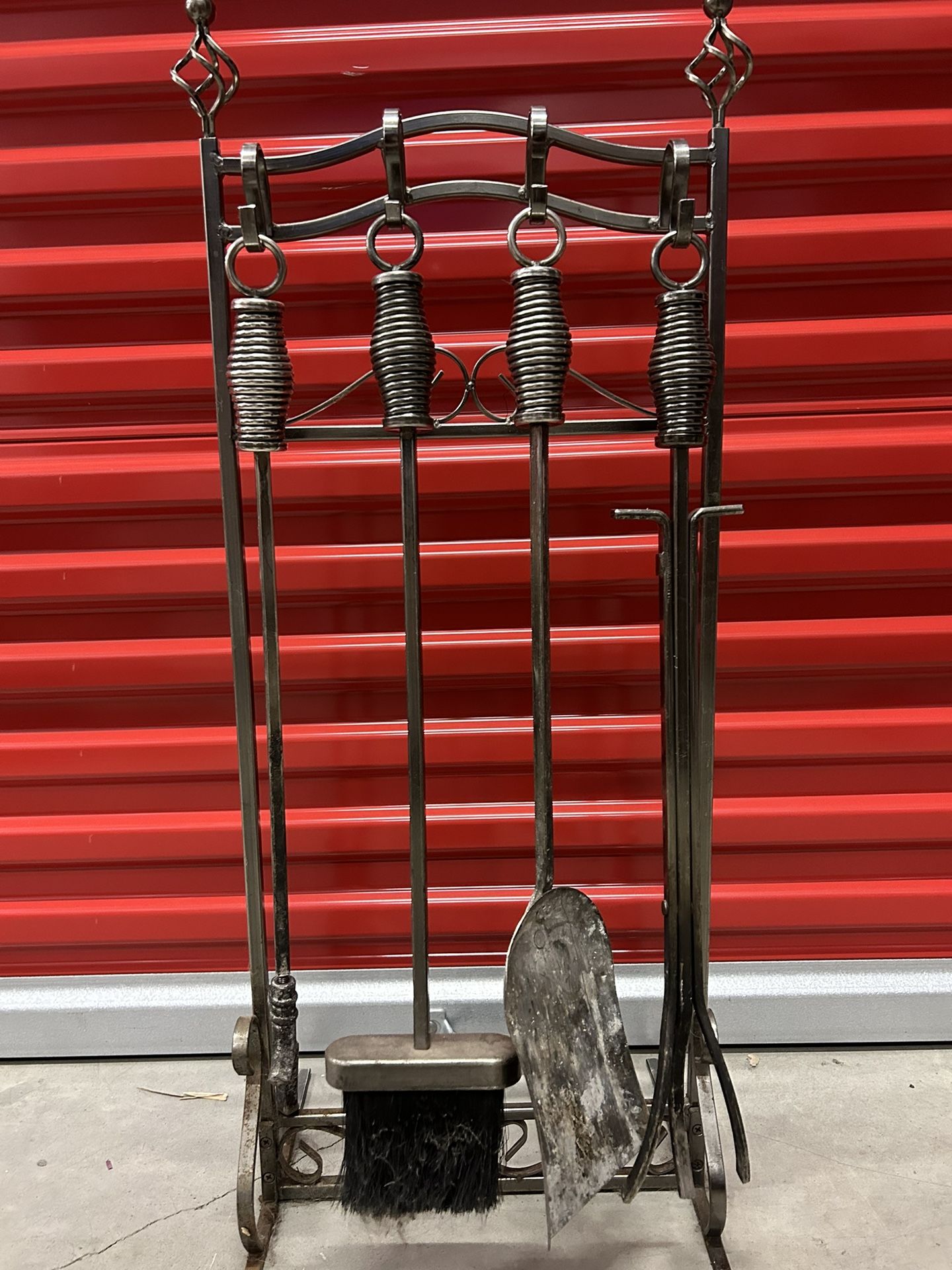 Metal Fire Poker Set