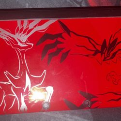 Old Gen 3ds XL Pokemon X&Y Edition (red)
