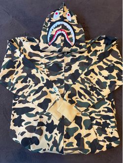 Yellow camo hoodie