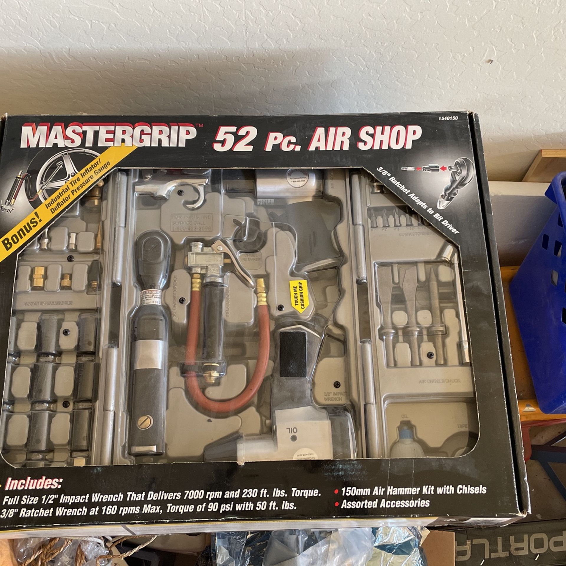 Mastergrip 52 Pc Air Shop