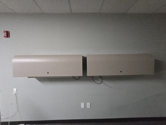 Wall Mounted Storage Cabinets w/ LED Lights (2 available)