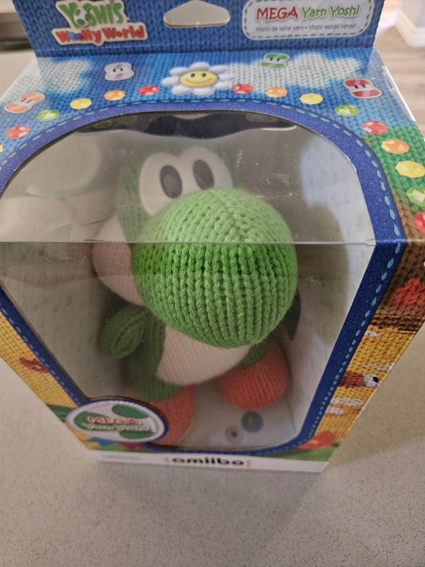 Yoshi's Wooly World Mega Yarn Yoshi Amiibo Brand New for Sale in Mesa ...