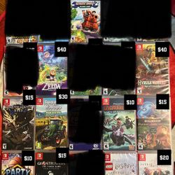 Nintendo Switch Games Prices In Photos 