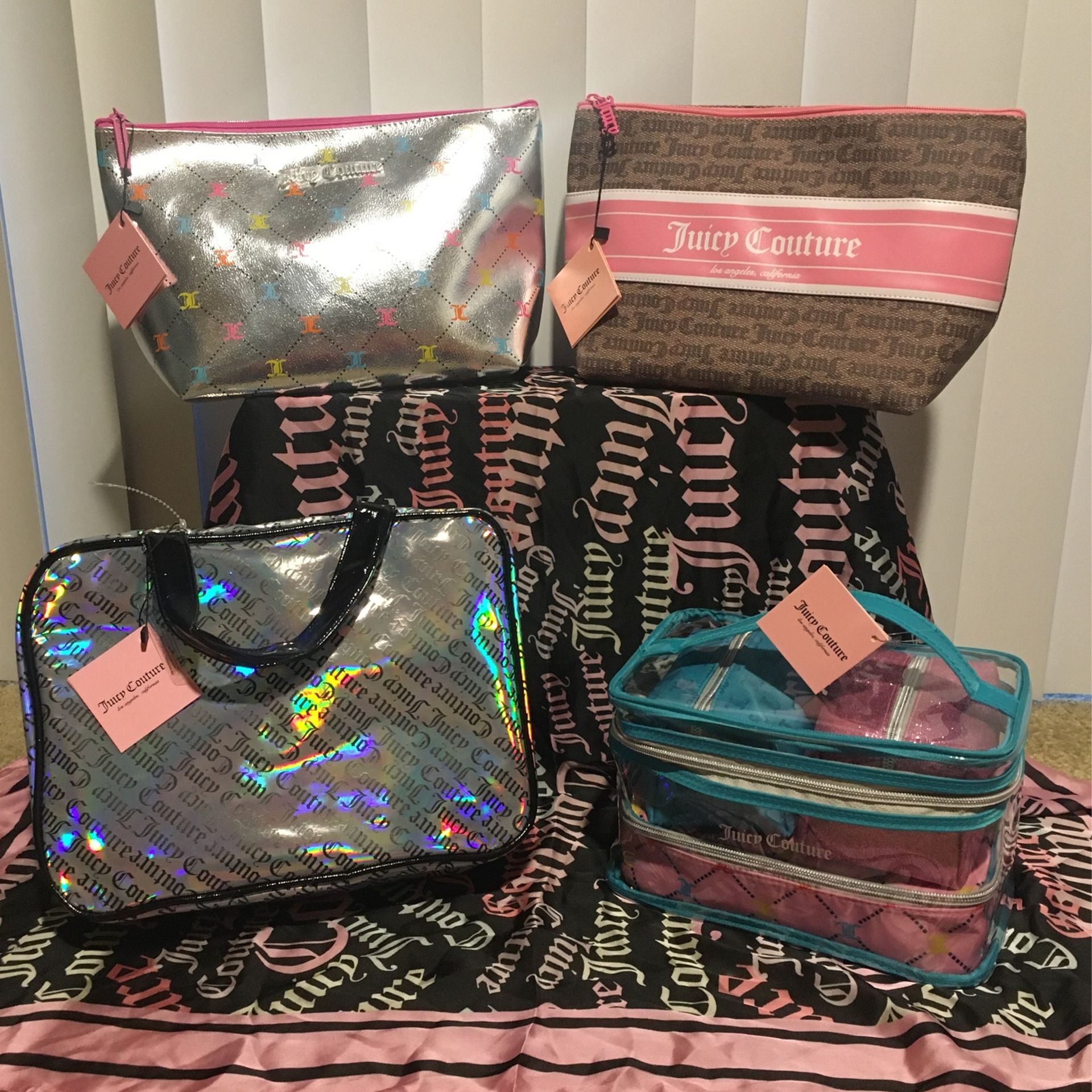 Juicy Couture Make Up Bags