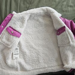 Girls Reversalable Jacket Small 7-8