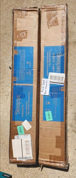 Metal twin size box spring