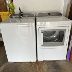 Washer and dryer