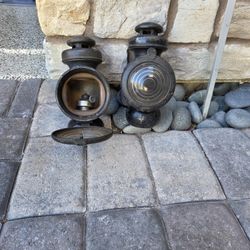 Ford kerosene headlights