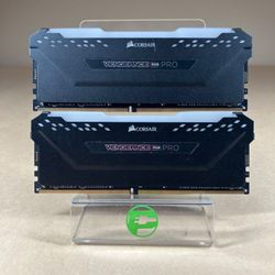 Corsair Vengeance RGB Pro 16GB (2x8GB) RAM DDR4 3200MHz CMW16X4M2E3200C16