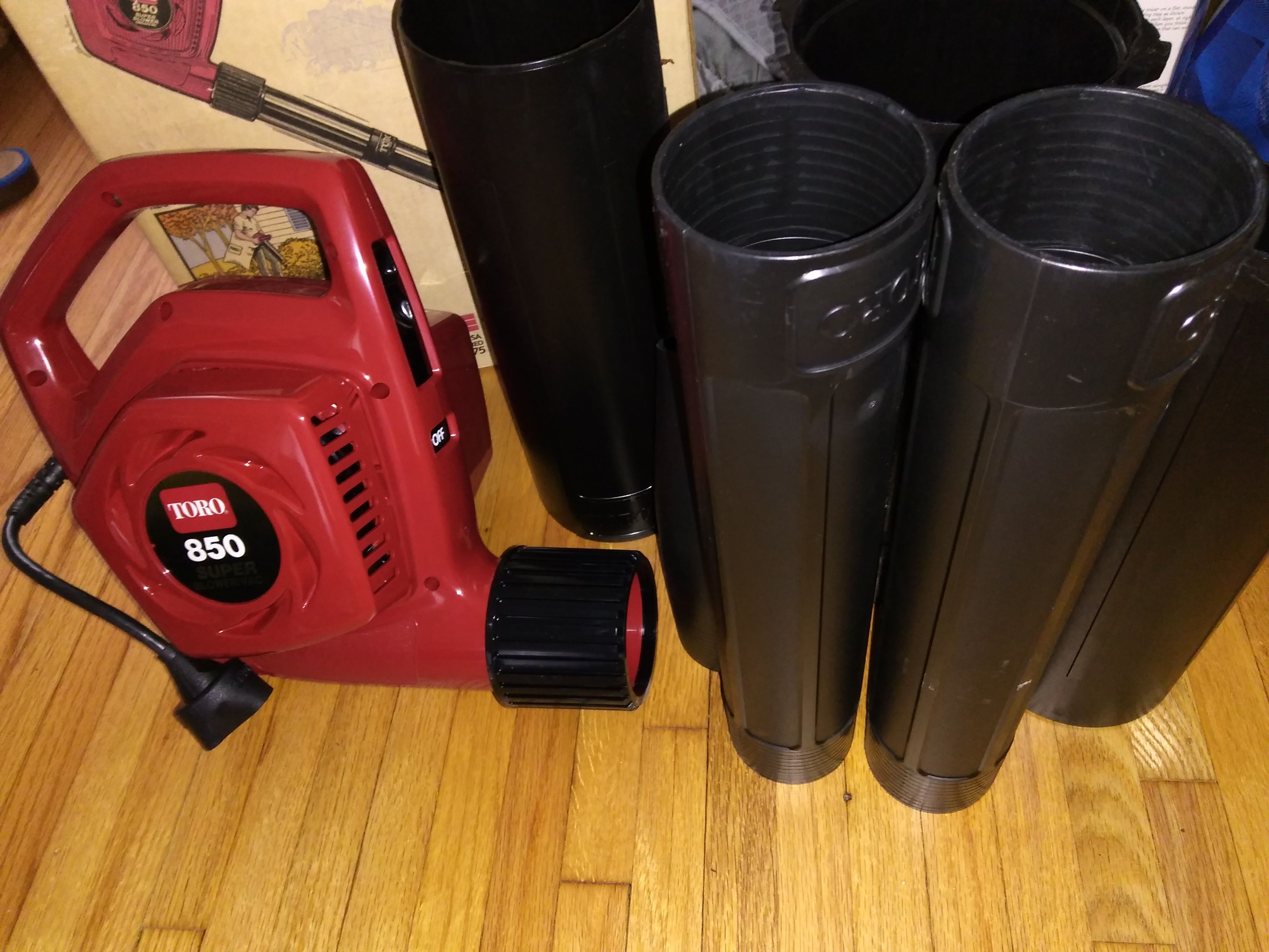 Toro 850 super blower, leaf blower unused