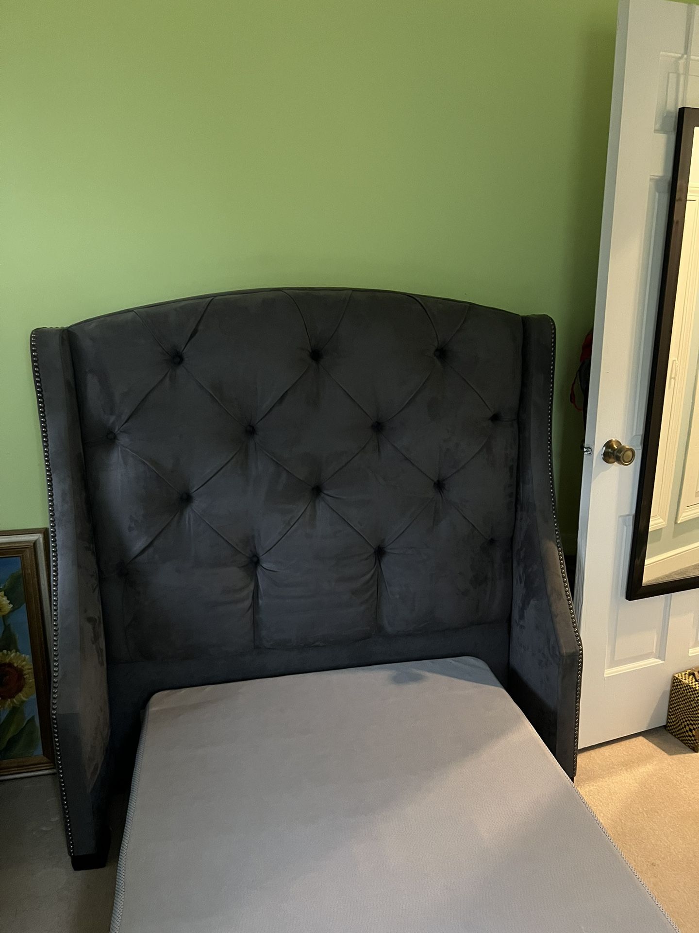 Twin Tufted Headboard