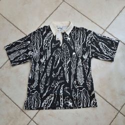 H&M Men's Short Sleeve Polo Shirt, Size M