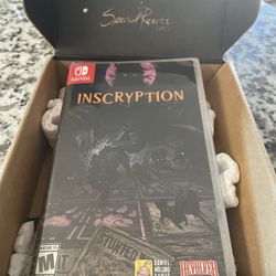 Brand New Sealed INSCRYPTION In Original SRG Box Special Reserve Games Nintendo Switch 