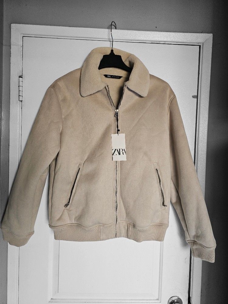 Men's Jacket Zara Faux Suede Sherpa XI
Chamarra