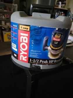 Ryobi Router Kit 1 1/2 Peak Hp