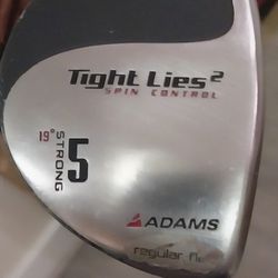 Adams Tight Lies 2 Spin Control 19° Strong 5
Wood   A)

