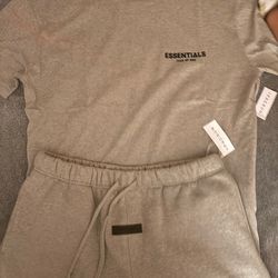 Essentials shirt and shorts