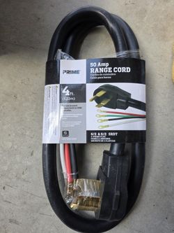 Electric Stove 4ft Power Cord 