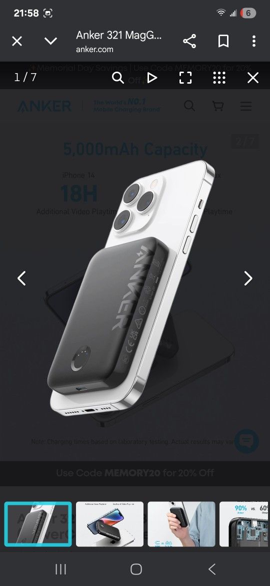 Anker MagGo Battery
