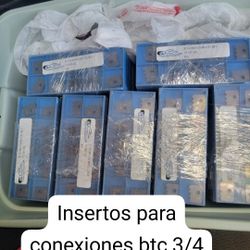 Insertos De 3/4 De Pulgada Para Conexión Buttres 