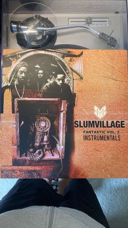 Slum Village Fantastic Vol. 2 INSTRUMENTALS 3LP