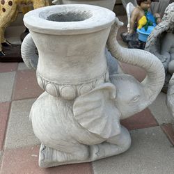 New Flower Pot Made Out Of Cement Perfect Gift 🎁 