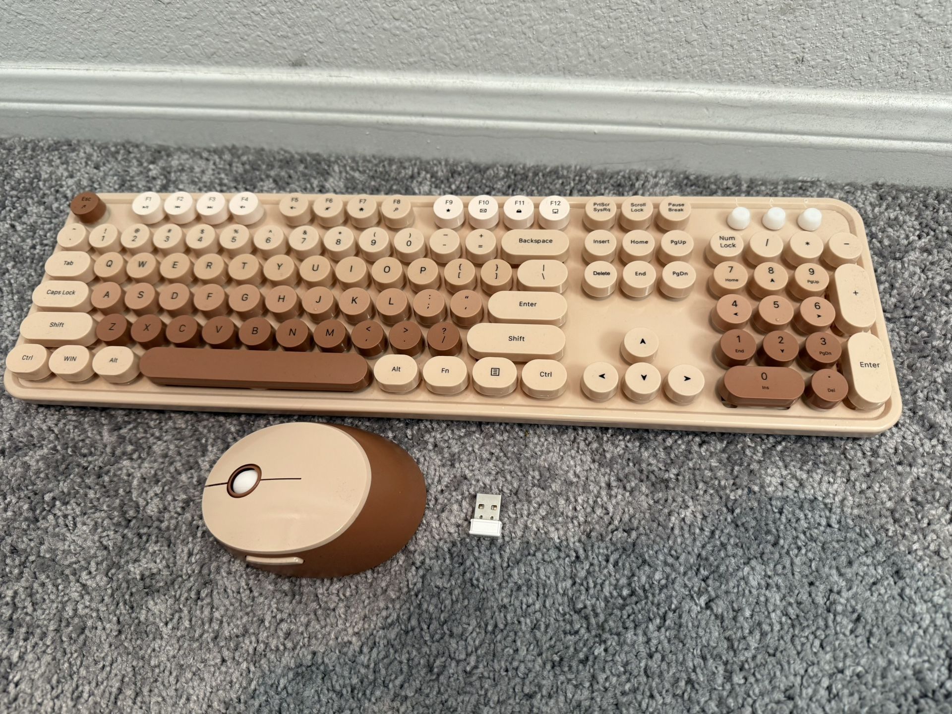 Wireless Bluetooth Keyboard & Mouse Combo