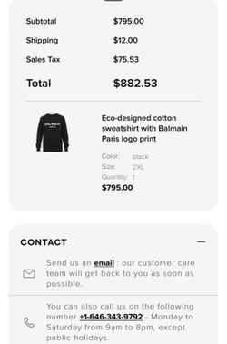 Balmain sweater