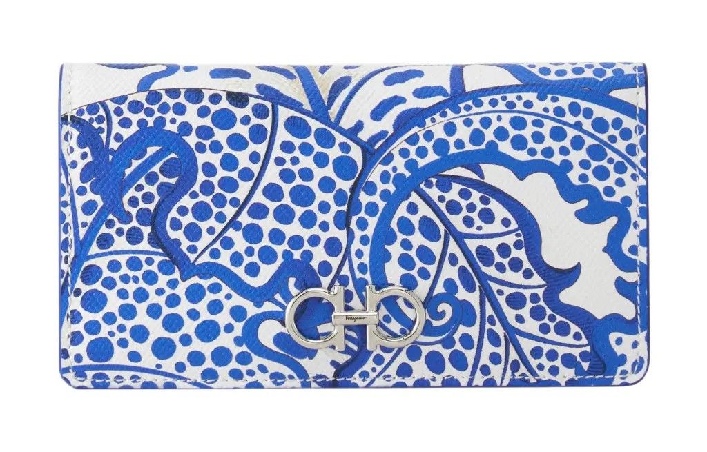 NEW Ferragamo Gancini Continental Wallet