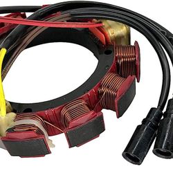 Stator For Johnson Evinrude 173-443 Outboard 185 200 225 250 300 HP 763779 18-5862 18-5-2001 35-Amp 2-Stroke 6/8-Cylinder