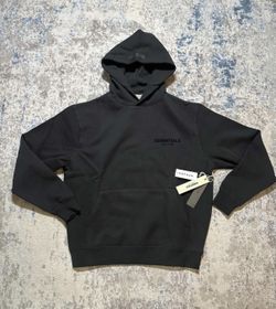 Black Essential Hoodie 